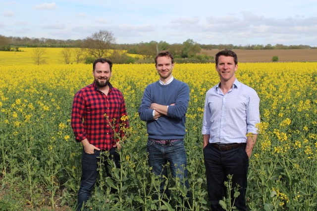 YAGRO Founders: Richard Sears,  Gareth Davies, CEO and Dan Jolly, Head of Business Development