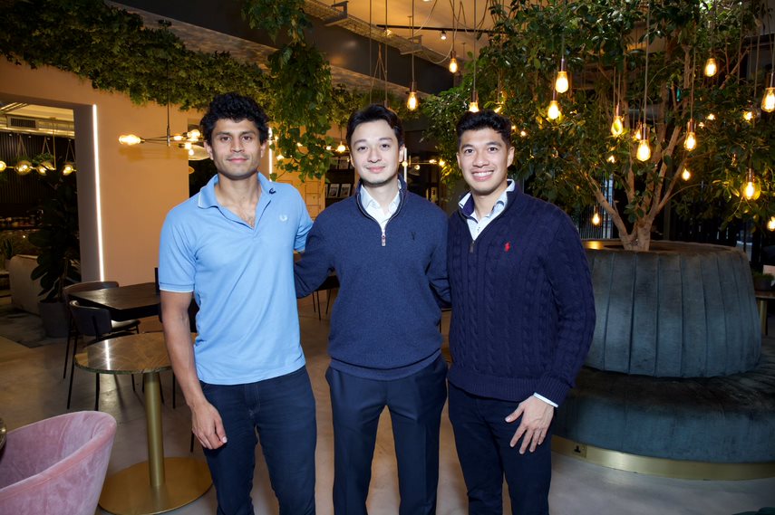 Gravitiq Co-founders Dr. Adam Gunasekara (left), Sachin Srivastava (middle), Dr. Saurabh Srivastava (right) | Image credit: Gravitiq