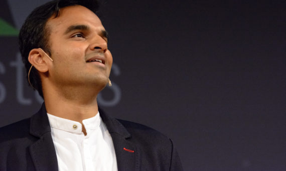 Vishnu Chundi (MBA2017), the founder and CEO of AssetVault
